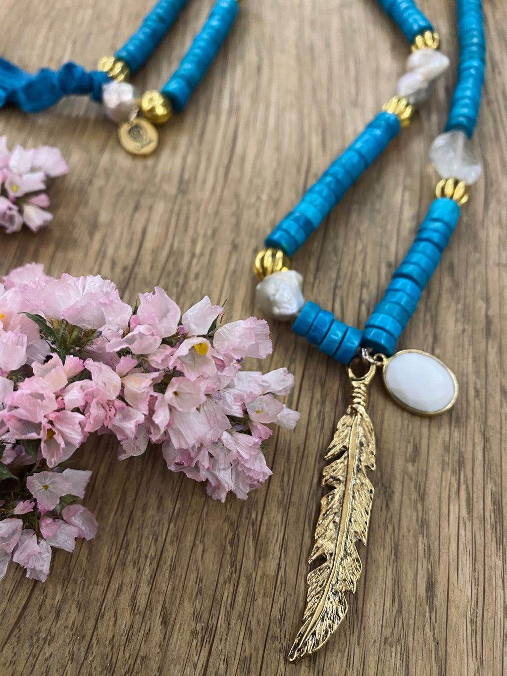 Lalupa Gipsy Necklace - Tourquoise Sky